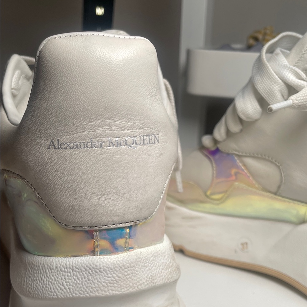 Alexander McQueen white chunky sneakers - Picture 5 of 5
